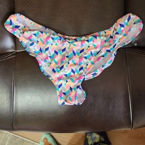 M, PINK cheeky swim bottom